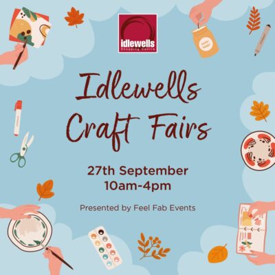 idlewells craft fair graphic